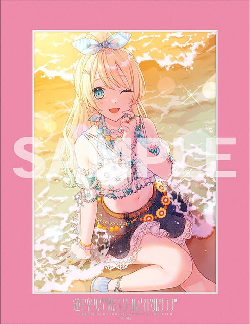 『ラブライブ!蓮ノ空女学院スクールアイドルクラブ』104期メモリアルキャラファインマット Ver.Connect Girls 大沢 瑠璃乃